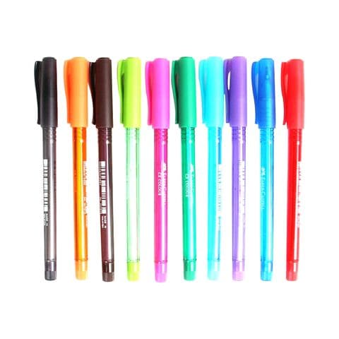 Faber-Castell CX Colour Ballpoint Pen Multicolour 10 PCS