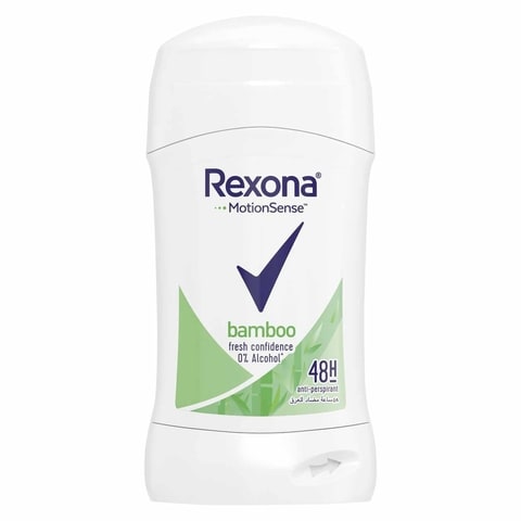 Rexona MotionSense Anti-Perspirant Bamboo Deo Stick White 40g price in ...
