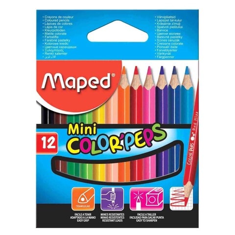 Maped Mini Color&#39;Peps Pencils 12 PCS