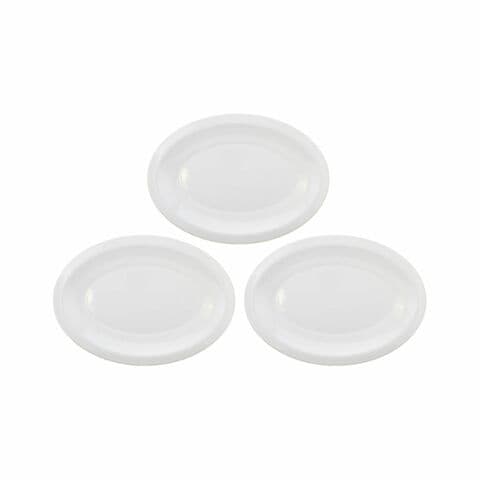 Oval shop serving platter