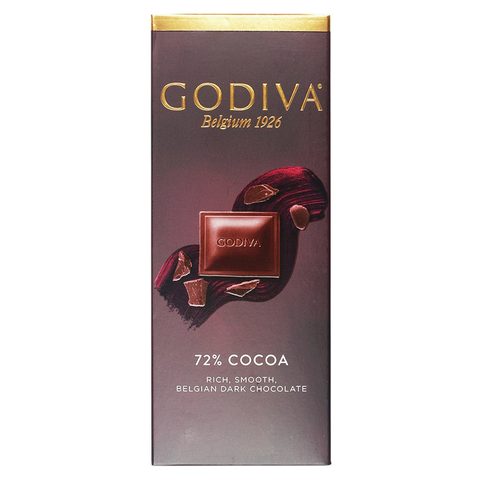 Godiva 72% Cocoa Dark Cocoa Chocolate Bar 90g