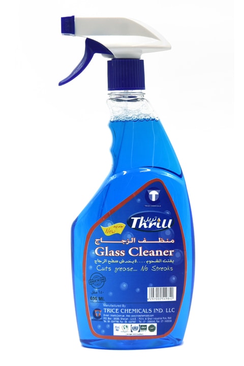 3-Piece Thrill Glass Cleaner 650 ml
