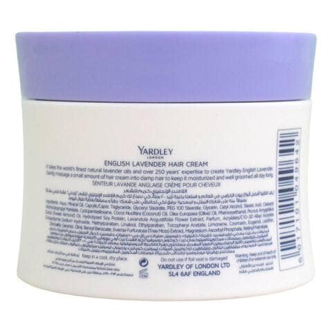 Buy Yardley London Lavender Hair Cream 150g Online - Shop Beauty & Personal  Care on Carrefour UAE