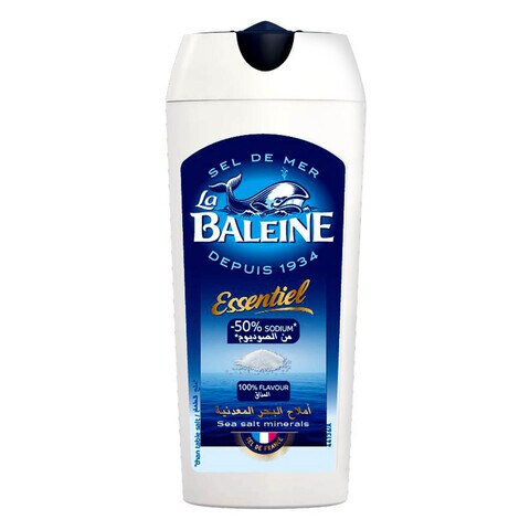 La Baleine Shaker Low Sodium Sea Salt 125g