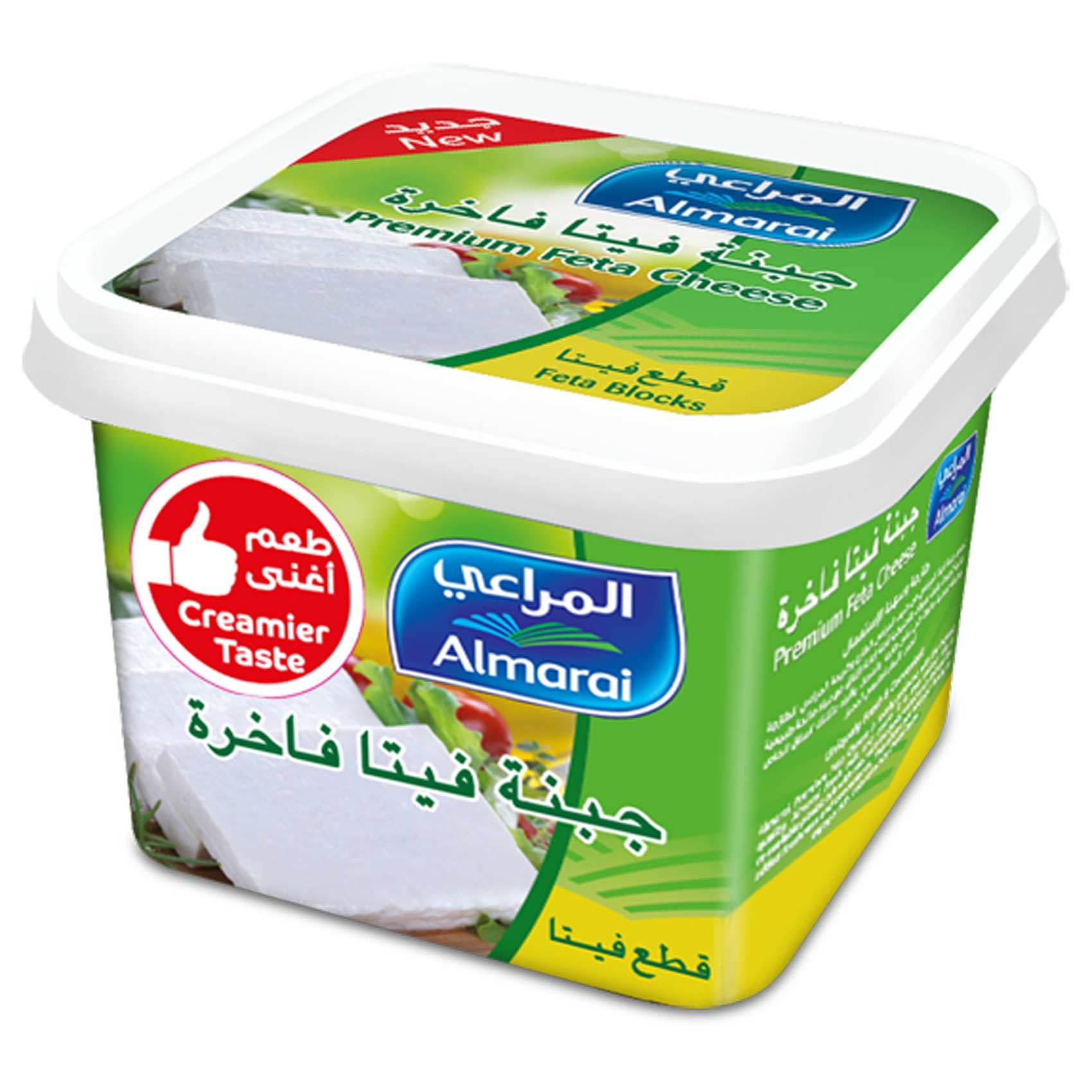 Buy Almarai Premium Feta Cheese Full Fat 400g Online Shop Fresh Food 