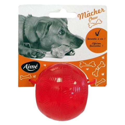 Agrobiothers Aime Dog Strong Ball Toy Red 6cm