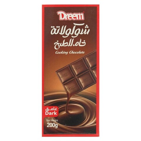 Dreem Cooking Chocolate Dark - 200 gm