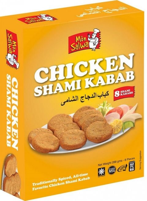 Mon Salwa Chicken Shami Kabab 8 pcs