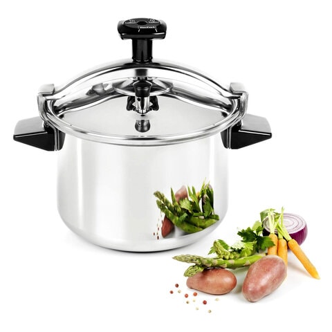 Tefal authentic stainless steel pressurw cooker 10 L