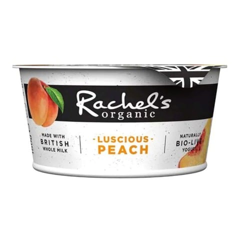 Rachel&#39;s Organic Forbidden Fruits Peach Yogurt 150g