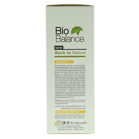 Bio Balance Organic Citrus Shampoo 330ml