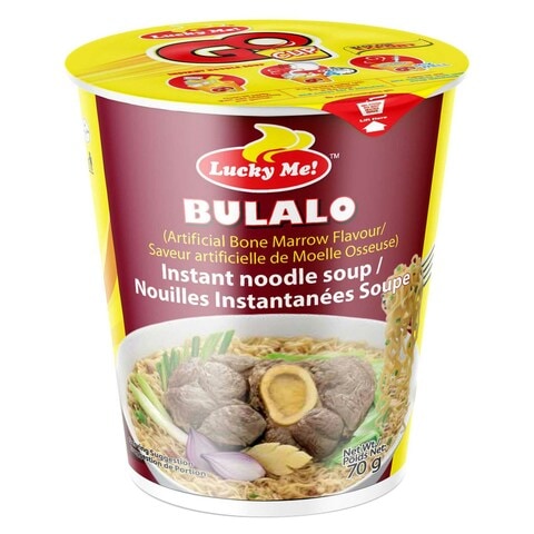 Lucky Me! Bulalo Bone Marrow Flavour Instant Noodle Soup 70g