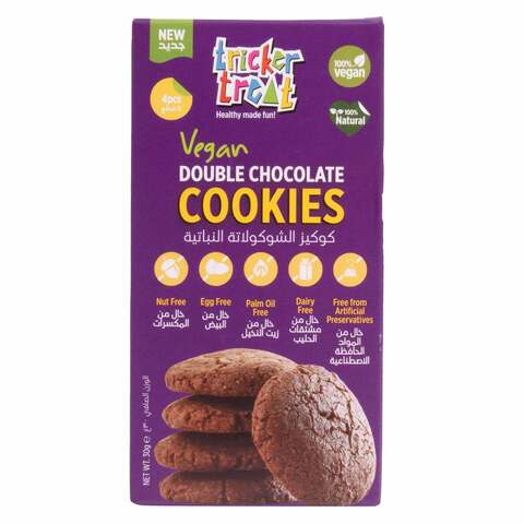 Tricker Treat Vegan Double Chocolate Cookies 30g