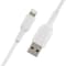 Belkin Boost Charge Lightning To USB-A Cable White