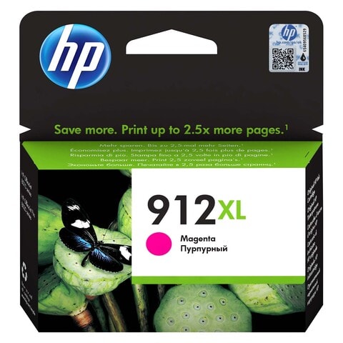 HP 912XL MAGENTA Original Ink Cartridge 3YL82AE