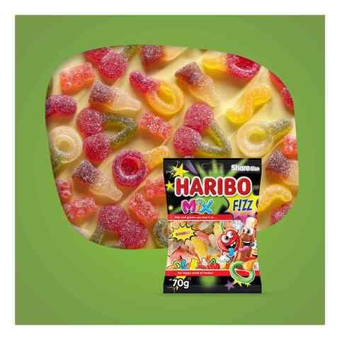 Haribo Mix Fizz Sour Gummy Candy 70g