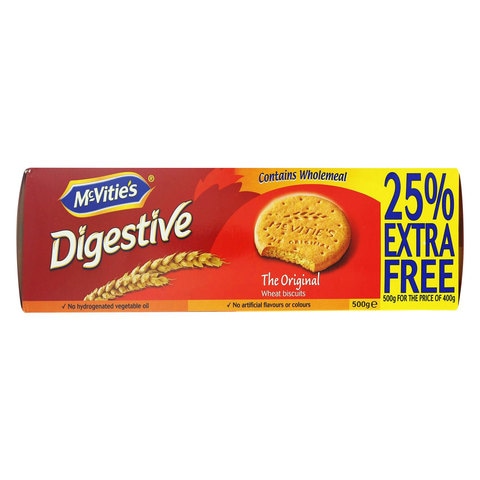 McVitie&rsquo;s Digestive Original Wheat Biscuits 400g