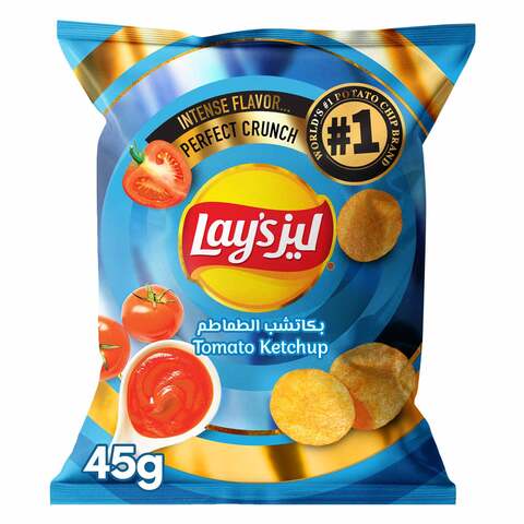 Lay&rsquo;s Tomato Ketchup Potato Chips, 45g