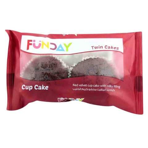 Buy Funday Muffin Cake with Red Velvet - 2 Pieces in Egypt