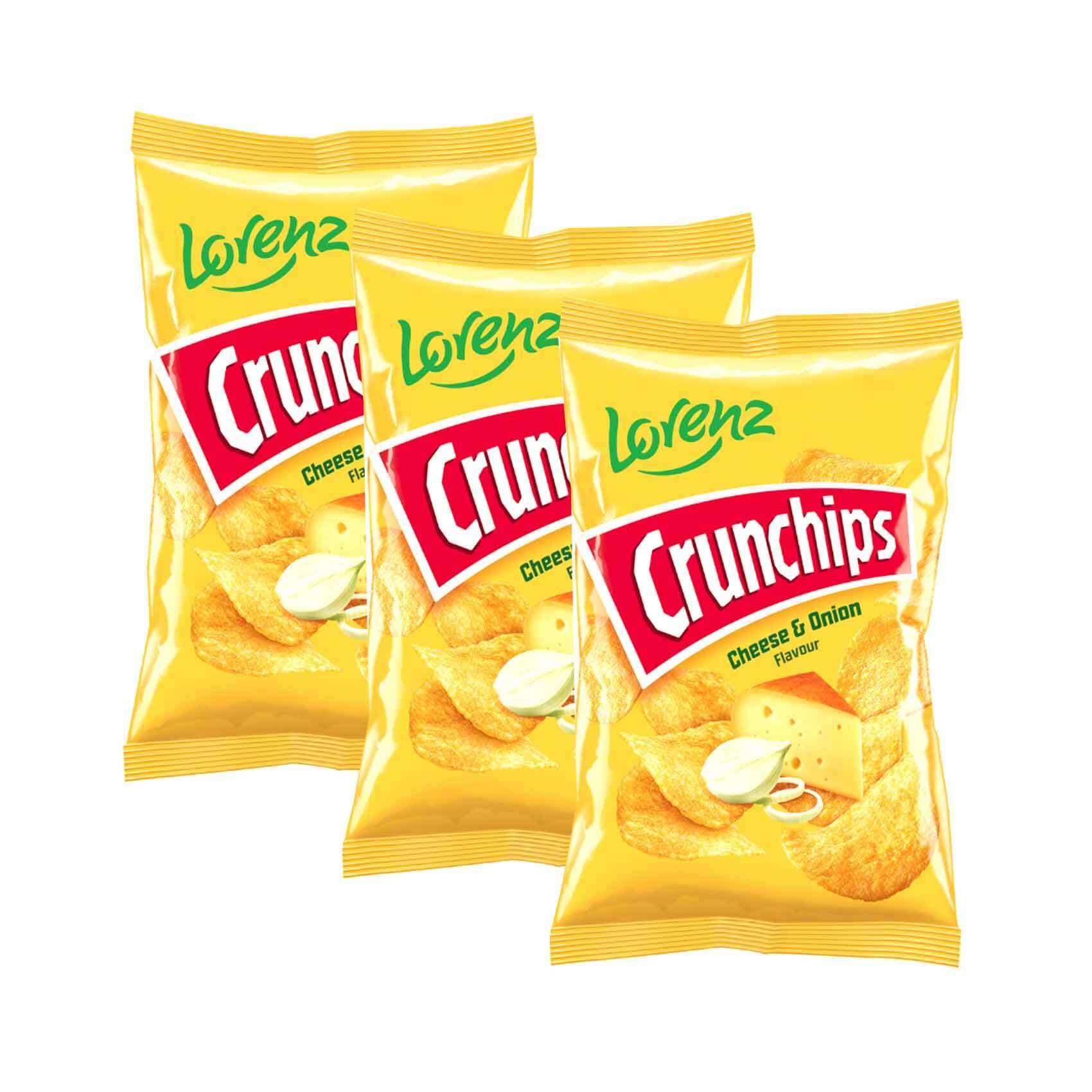 Chips Fromage et Oignon Crunchips 100g