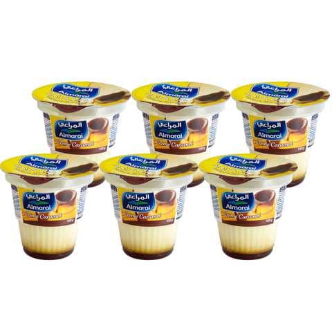 Almarai Cream Caramel 100 Gram 6 Pieces