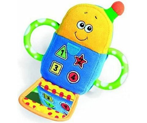 Buy The First Years Peek-A-Boo Phone Soft Toy in UAE