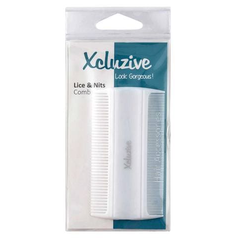 Xcluzive Lice And Nits Comb White