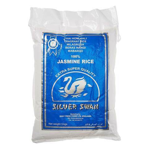 أرز بالياسمين من سيلفر سوان 5 كجم