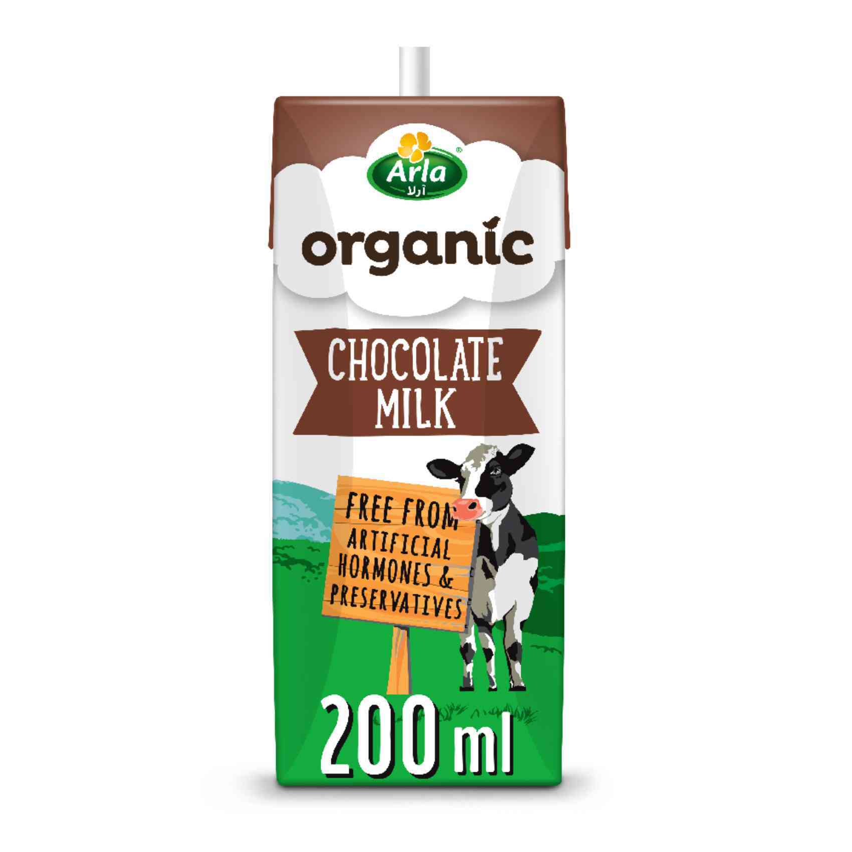 buy-arla-organic-chocolate-milk-200ml-online-shop-bio-organic-food