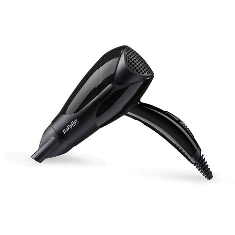 BaByliss Light Weight Hair Dryer With Concentrator Nozzle 2000W D212SDE Black