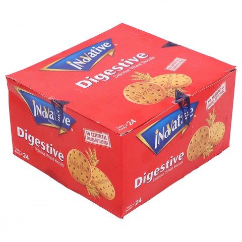 Inovative Digestive Delicious Wheat Biscuits Ticky Pack (Pack of 24)