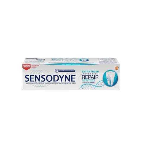 Sensodyne Daily Repair Powered By Novamin Repair Protect Extra Fresh ...