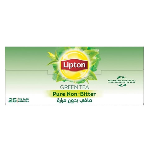 Lipton Green Tea Pure Non-Bitter 25 Teabags