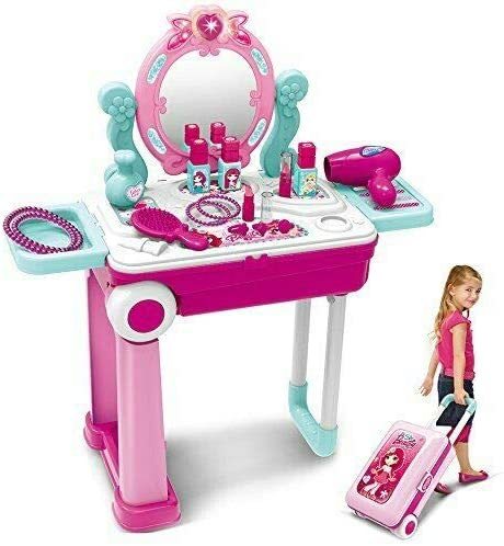 Princess makeup deals table