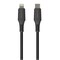POWEROLOGY Cable Type-C To Lightning For iPhone 1.2 Meter Black