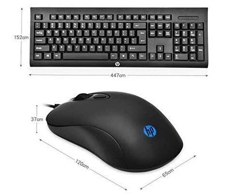 HP Keyboard And Mouse Combo KM100