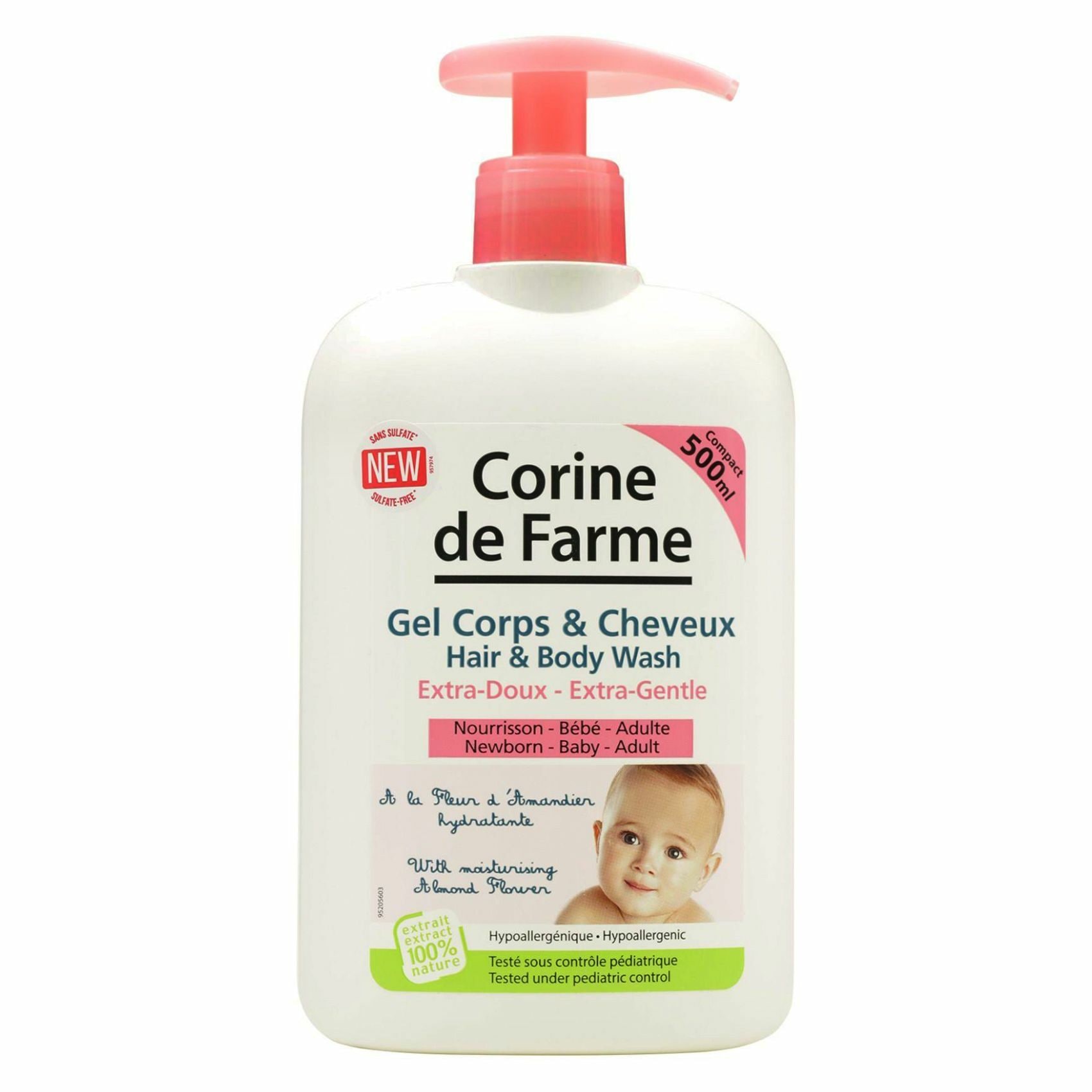 Buy Corine De Farme Hair And Body Wash 500ml Online Shop Baby Products On Carrefour Uae