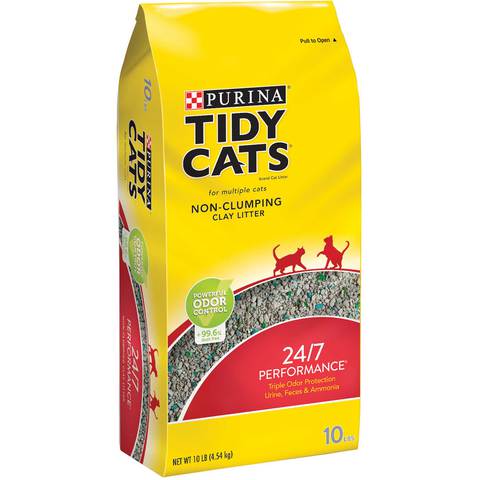 Purina Tidy Cats Non Clumping Cat Litter 24/7 Performance 4.54kg