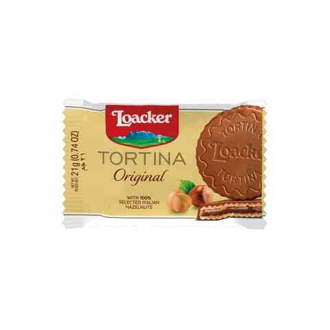 Loacker Tortina Original With Italian Hazelnut Biscuits 125g