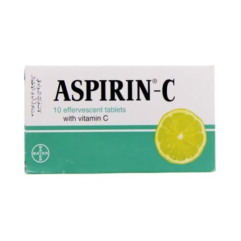 Bayer Aspirin C Vitamine 400mg 10 Tablets