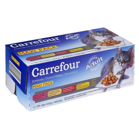 Carrefour Cat Food Adult Royal Mix 100g x Pack of 48 Online