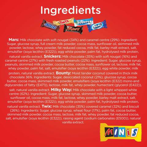 Mars Best Of Minis Chocolates 710g