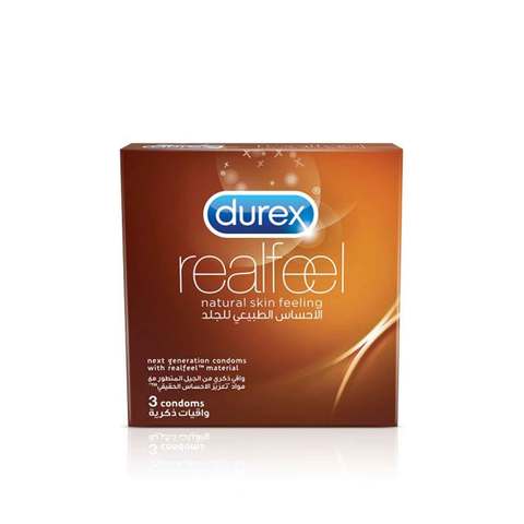 Durex Condom Real Feel 3 Pieces