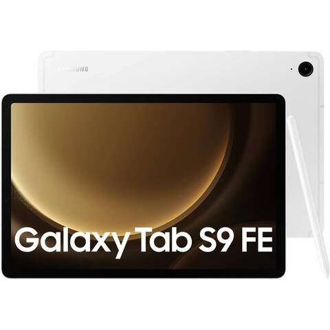 Buy Samsung Galaxy Tab S9 FE 10.9 TFT Display 6GB RAM 128GB WIFI Silver  Online - Shop Smartphones, Tablets & Wearables on Carrefour UAE