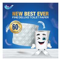Fine Deluxe Toilet Paper 3 Ply 12 Rolls