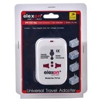 Elexon Universal Travel Adaptor PP7974A White