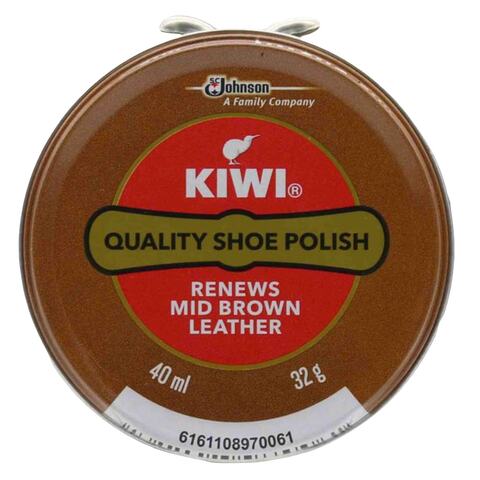 Kiwi mid tan shoe hot sale polish