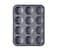 Generic Cake Bakeware Mould, Carbon Steel Muffin Pan, 12 Cavity Bakeware Non-Stick Cake Baking Pan, Mini Pie Pans, Carbon Steel Muffin Tray, Standard Baking Pan Mold For Oven Baking