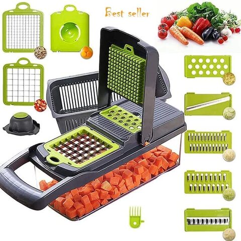 Vegetable Chopper Set: Multifunctional Fruit Slicer, Manual Food Grater,  Onion Mincer Chopper & More - Kitchen Gadgets & Dorm Essentials - Temu  United Arab Emirates