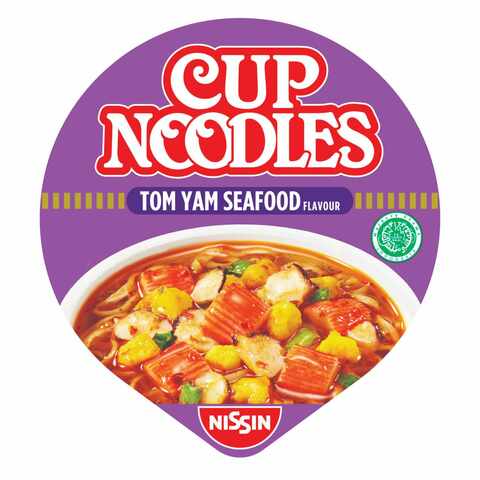 Nissin Tom Yum Seafood Instant Cup Noodles 75g
